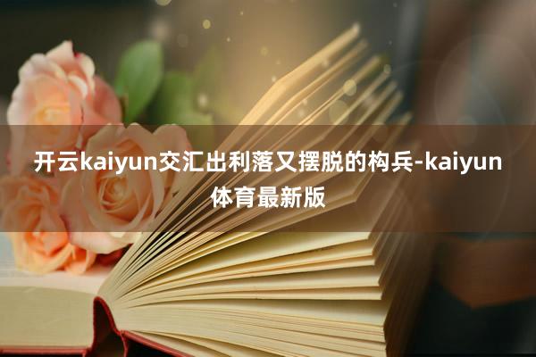 开云kaiyun交汇出利落又摆脱的构兵-kaiyun体育最新版